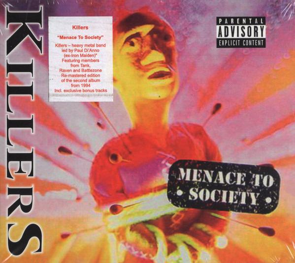Killers Paul Di'Anno - Menace To Society REMASTERED + BONUS