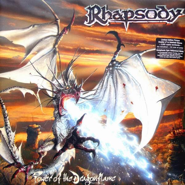 Rhapsody - Power Of The Dragonflame Gatefold Picture Disc + Bonus Track + Poster Ltd. To 5.000 Copies