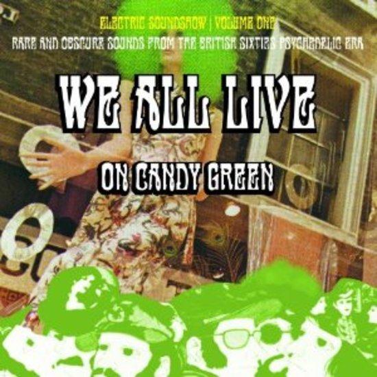 VA Electric Sound Show 1 - We all Live on Candy Green TAPESTRY MOTIVATION SHAKANE