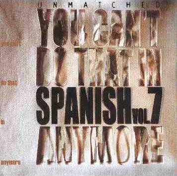 Zappa, Frank Trib - Unmatched 7-You can't do that in spanish...