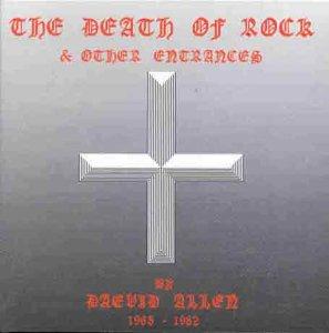 Allen, Daevid - Death of Rock WILLIAM S BURROUGHS GONG