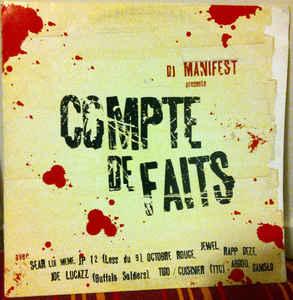 VA DJ Manifest - Compte De Faits