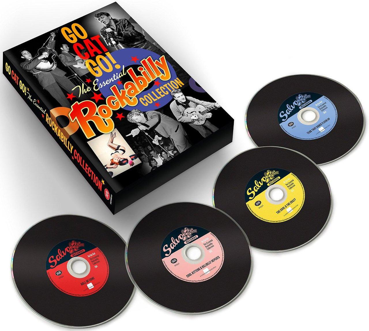 VA - Go Cat Go-Essential Rockabilly Collection BRENDA LEE WANDA JACKSON CARL PERKINS