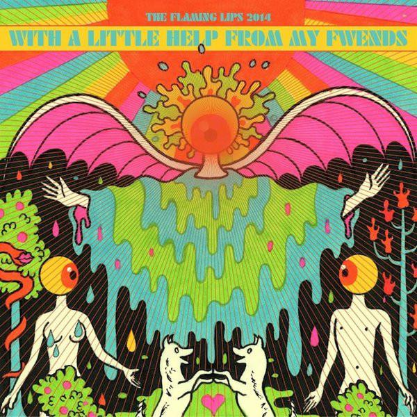 The Flaming Lips - With A Little Help From My Fwends GATEFOLD Orange Vinyl+CD