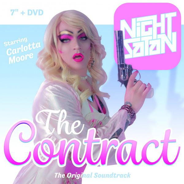 Nightsatan Night Satan - The Contract - The Original Soundtrack Ltd. To 500 Copies 7" Gatefold Pink Vinyl + DVD