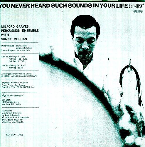 Graves, Milford - You never heard such sounds in your life