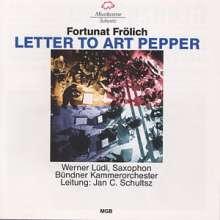 Frölich, Fortunat - Letter to Art Pepper