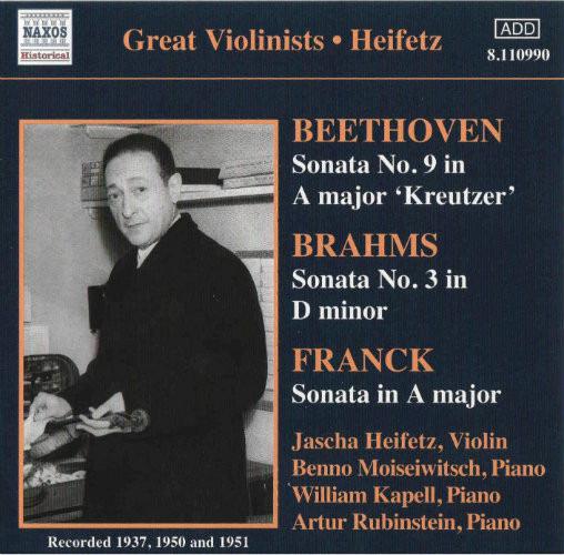 Heifetz / BEETHOVEN / BRAHMS / FRANCK - Violin Sonatas