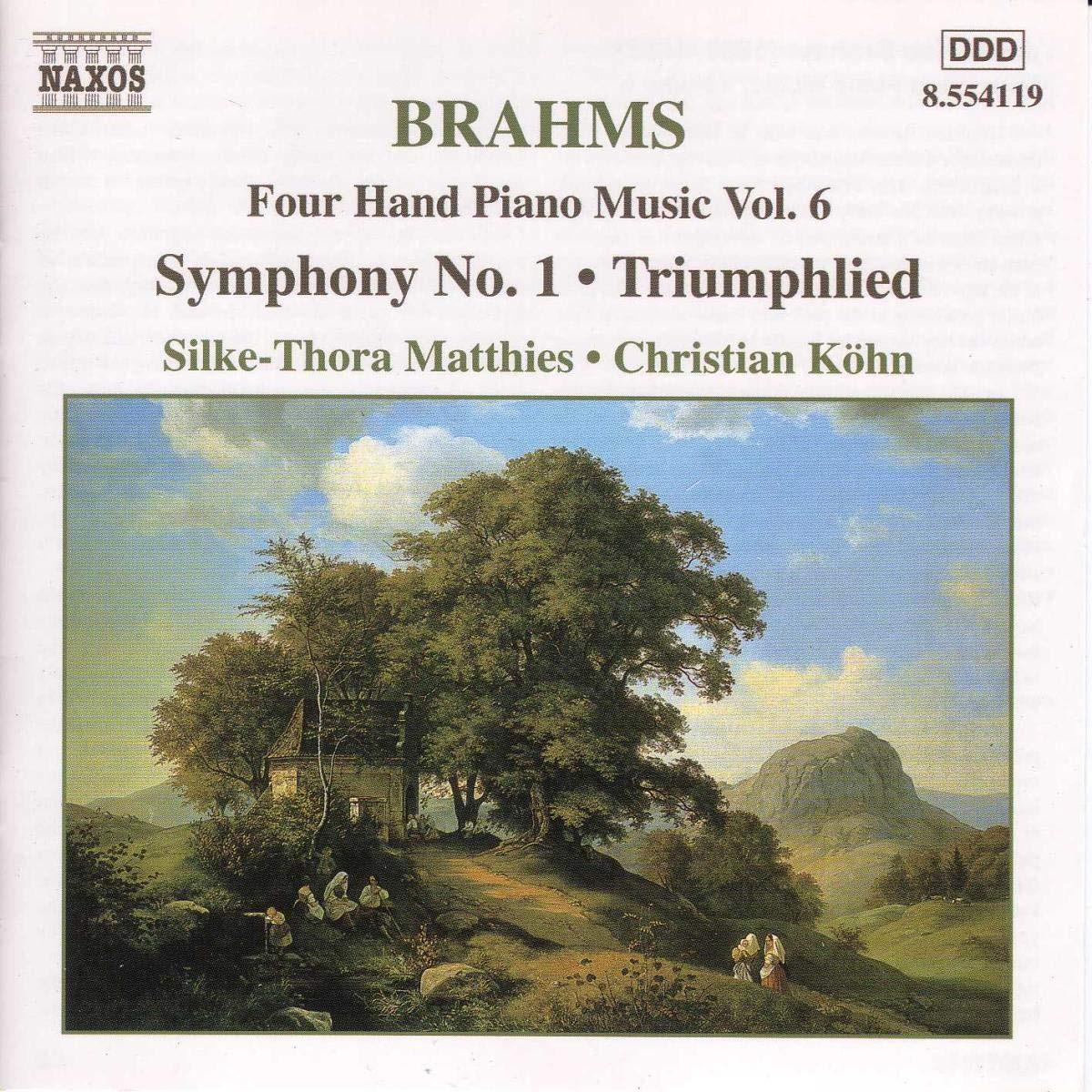 Brahms, Johannes / Matthies - Four Hand Piano Music Vol. 6