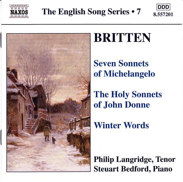 Britten, Benjamin / Bedford - The English Song Series 7