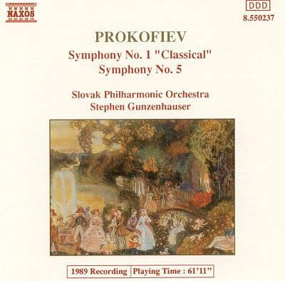 Prokofiev, Sergei - Symphony No. 1, 'Classical' / Symphony No. 5