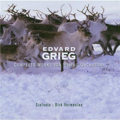Edvard Grieg - Kamerorkest Sinfonia, Dirk Vermeulen - Complete Works For String Orchestra