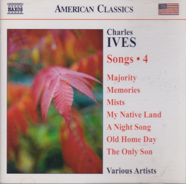 Ives - Songs 4 LIELLE BERMAN PATRICK CARFIZZI