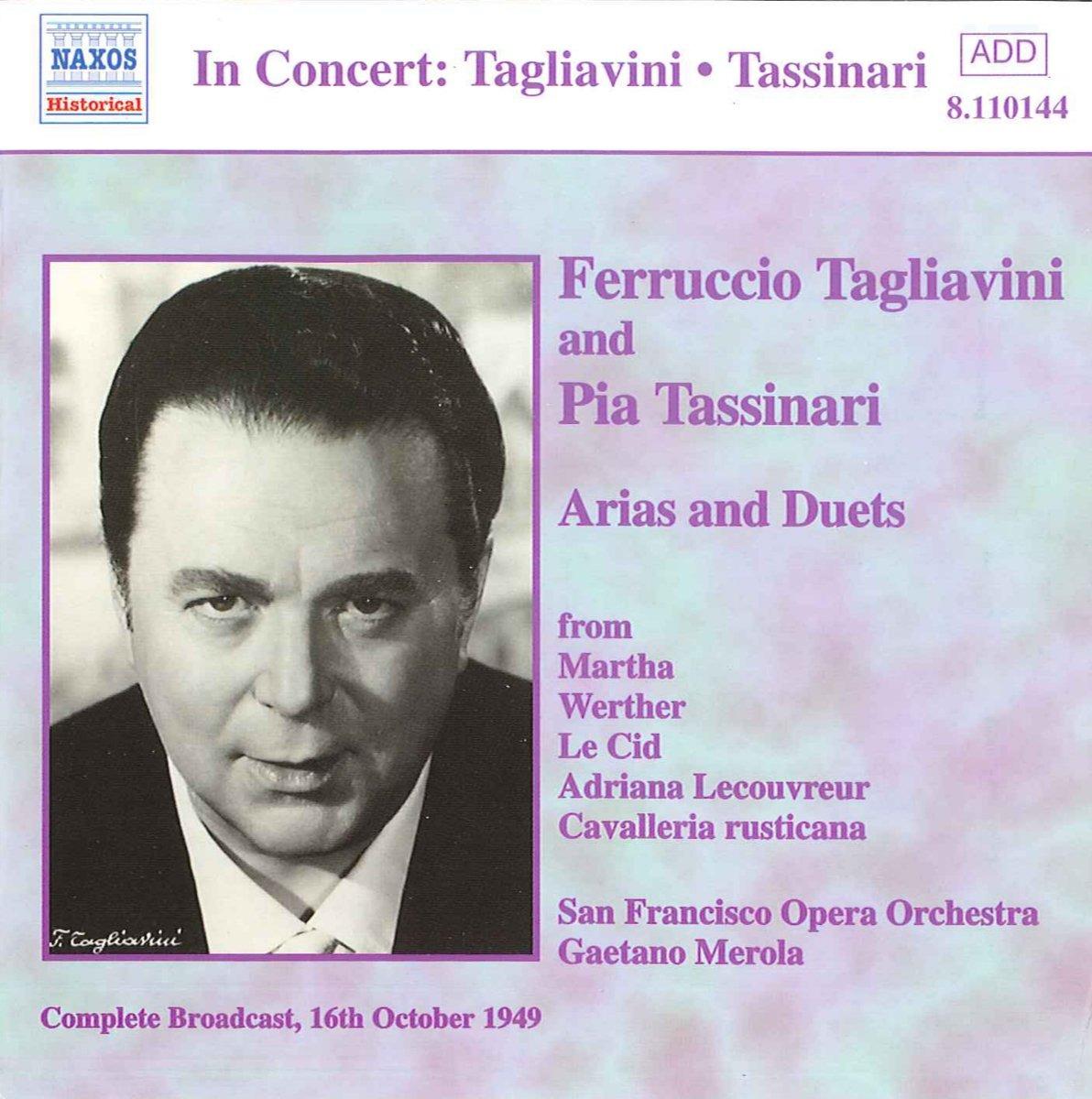 Tagliavini, Ferruccio - Arias und Duets