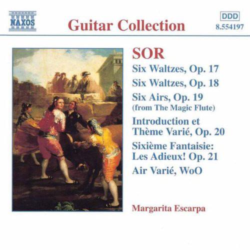 Sor - Margarita Escarpa - Guitar Music Opp. 17-21