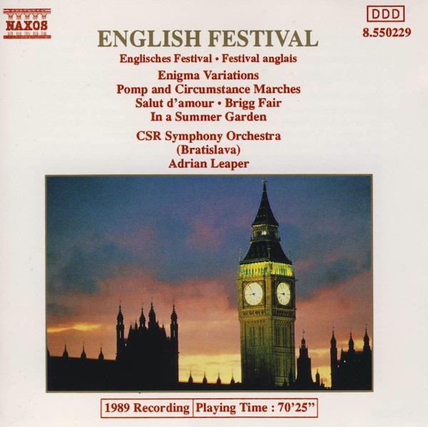 Slovak Radio Symphony Orchestra / Leaper - English Festival