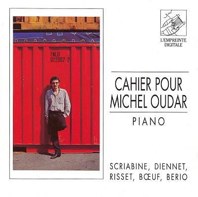 Oudar, Michel - Cahier pour Michel Oudar