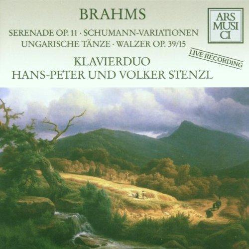 Brahms / H-P & V. Stenzl - Klaviermusik für 4 Hände / OP.11 / OP39/15
