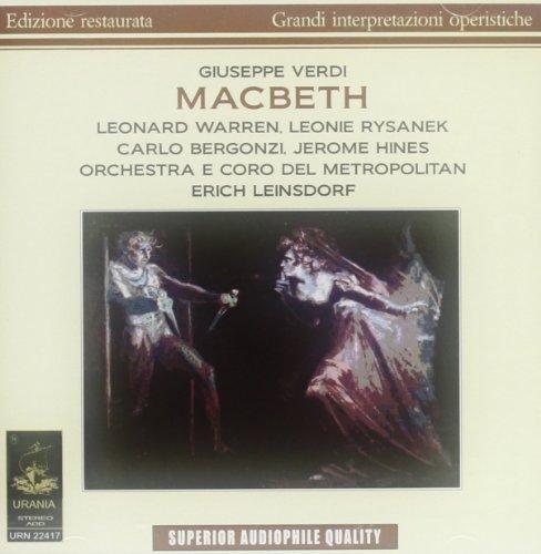 Leinsdorf, Erich / Verdi - Macbeth Met 1959
