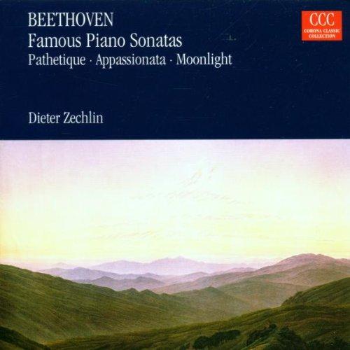Beethoven / Dieter Zechlin - Famous Piano Sonatas Pathetique / Moonlight