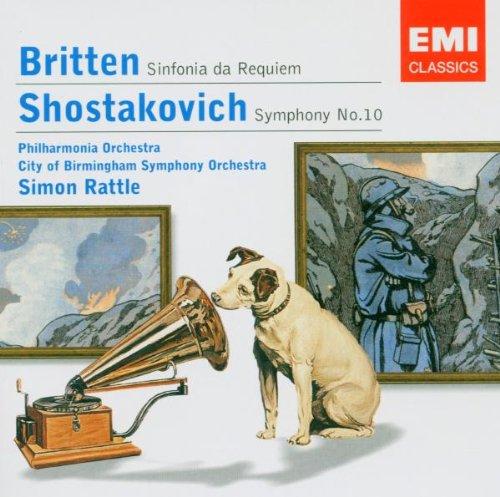 Britten / Shostakovich / Rattle - Symphony No.10 (Sinfonia da Rrequiem)