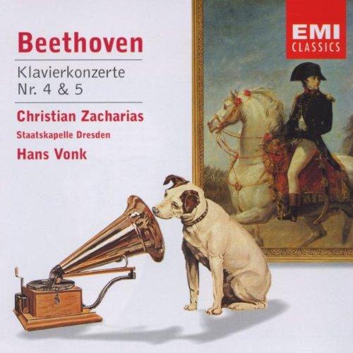 Beethoven / Zacharias / Vonk - Klavierkonzerte Nr. 4&5 ,,Emperor''