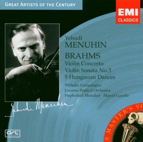 Menuhin, Yehudi / BRAHMS - Violin Concerto Sonata No. 3 etc