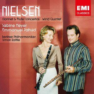 Nelsen / Meyer / Puhad / Rattle - Clarinet e Flute Concertos / Wind Quintet