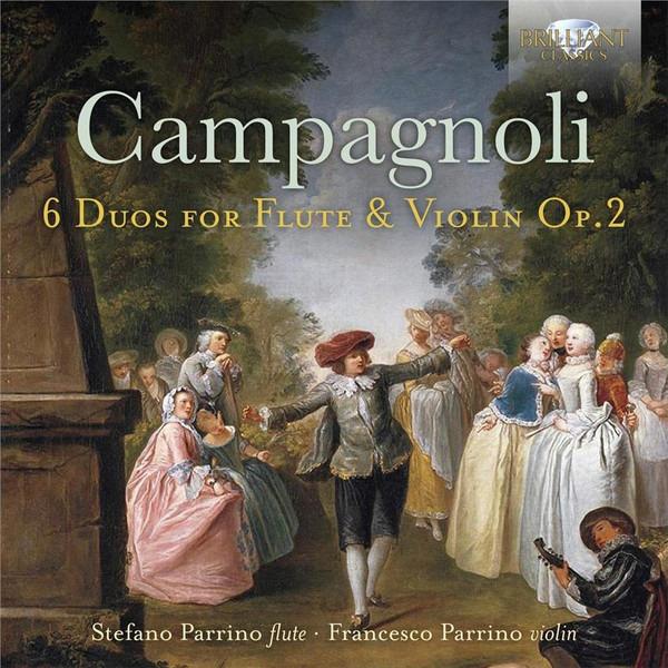 Campagnoli / Parrino - 6 Duos For Flute & Violin,Op. 2