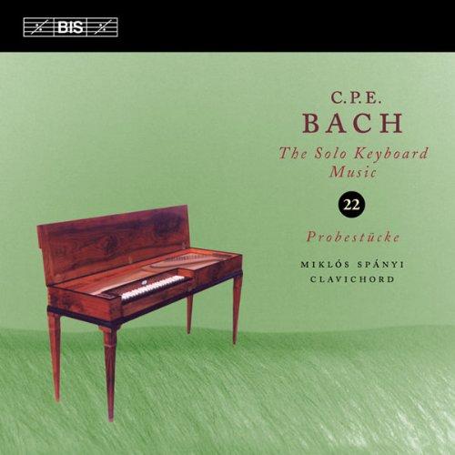Bach C.P.E. / Spanyi - Solo Keyboard Music, Vol. 22