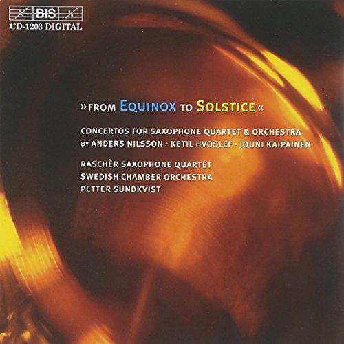Rascher Saxophone Quartet / Sundkvist - From Equinox to Solstice