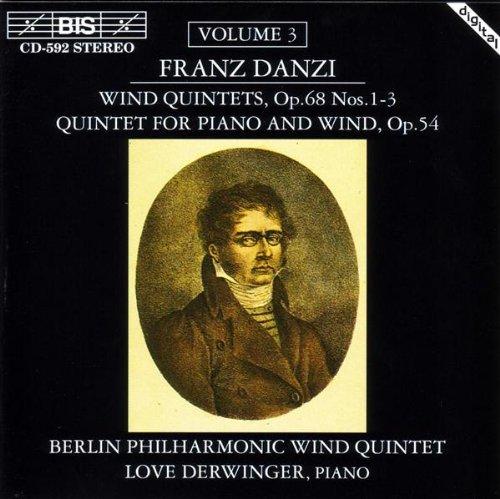 Danzi / Berlin Philharmonic - Wind Quintets, Op. 68 Nos. 1-3