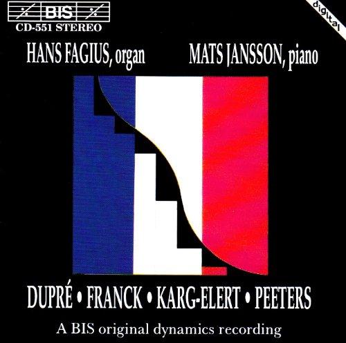 Dupré / Frank / Mats Jansson - Music for Organ & Piano