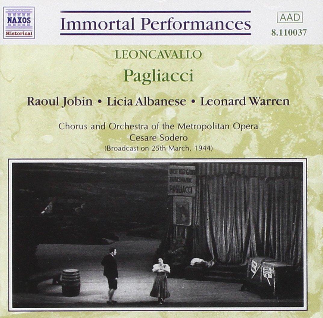 Leoncavallo, Ruggero - Pagliacci (Sodero)