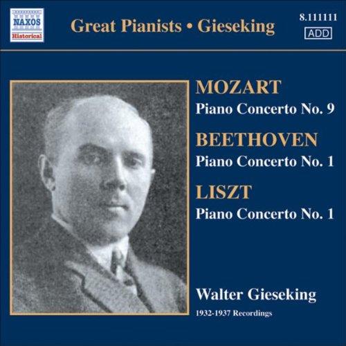 Gieseking, Walter - Concerto Recordings MOZART BEETHOVEN