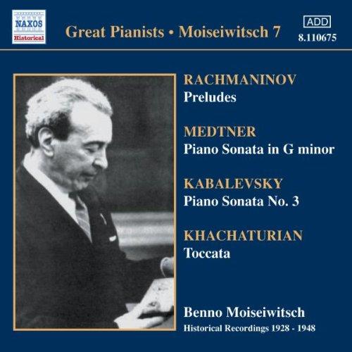 Moiseiwitsch, Benno - Rachmaninov / Medtner / Kabalevsky