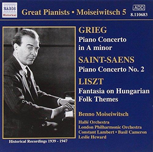Moiseiwitsch, Benno - Grieg Piano Concerto