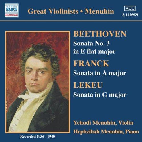 Menuhin, Yehudi - Beethoven/Frank Violin Sonatas