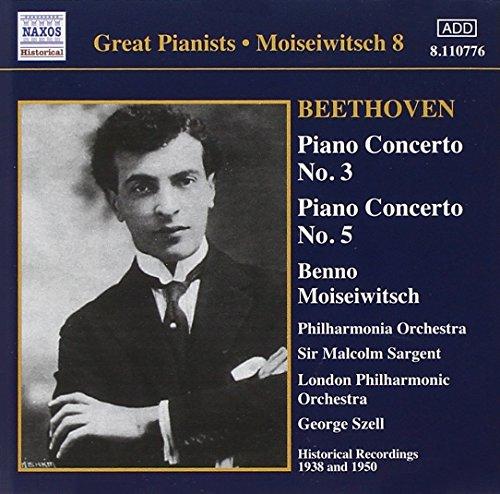 BEETHOVEN / Moiseiwitsch, Benno - Piano Concertos Nos. 3 and 5