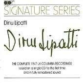 Lipatti, Dinu - Complete 1947 UK Columbia Recordings