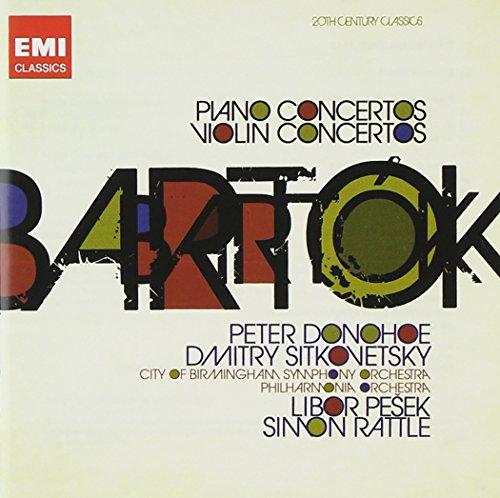 Bartok / Rattle / Pesek - Piano & Violin Concertos