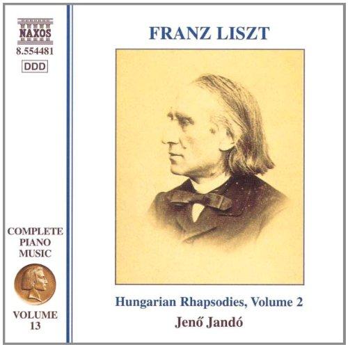 Liszt, Franz (Jandó) - Hungarian Rhapsodies Vol. 2