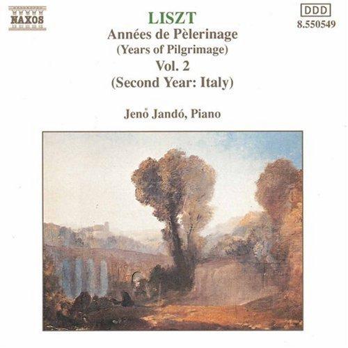Liszt, Franz (Jandó) - Années De Pèlerinage Vol. 2