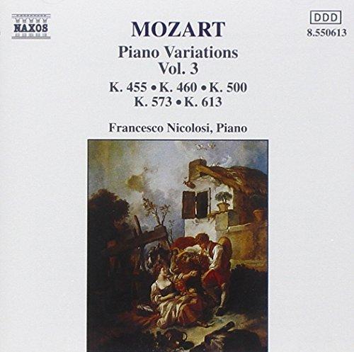 Mozart (Nicolosi) - Piano Variations Vol. 3