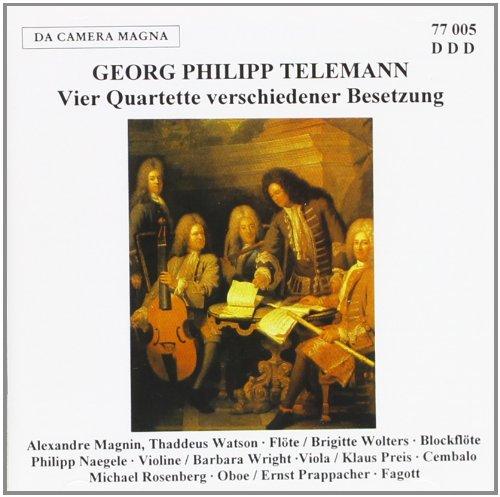 Telemann, Georg Philipp - Vier Quartette