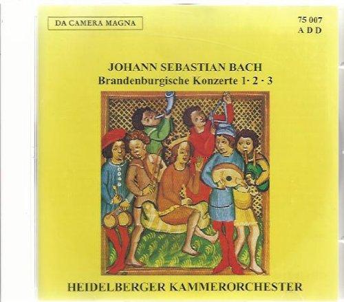 Bach, Johann Sebastian - Brandenburgische Konzerte 1/2/3