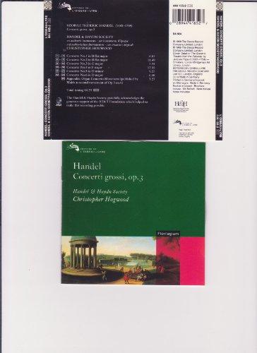 handel (Hogwood) - Concerti grossi, op.3