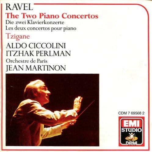 Ravel (Ciccolini Perlman Martinon) - Two Piano Concertos