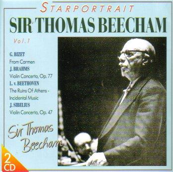 Beethoven / Sir Thomas Beecham - Starportrait Vol.1 BRAHMS SIBELIUS