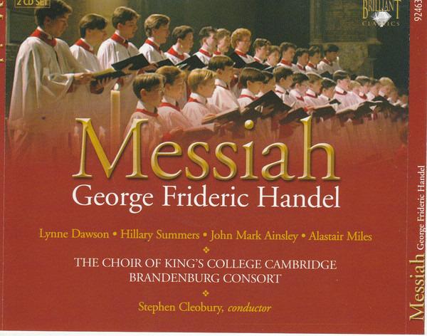 Händel, Georg Friedrich, King's College Choir Of Cambridge, The, Brandenburg Consort - Messiah